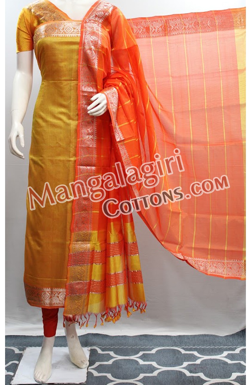 Mangalagiri Dress Material 02162 Mangalagiri Dress Material 02162