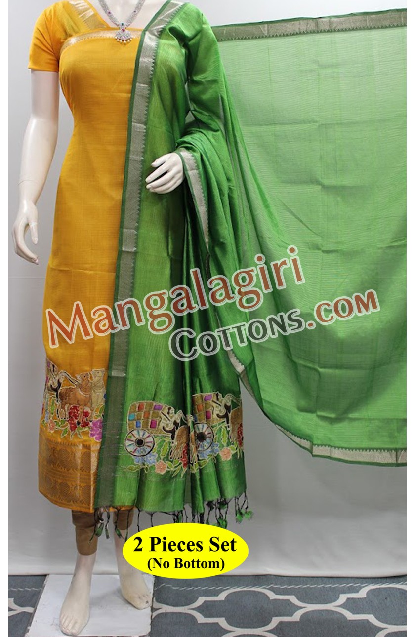 Mangalagiri Dress Material 02243 Mangalagiri Dress Material 02243