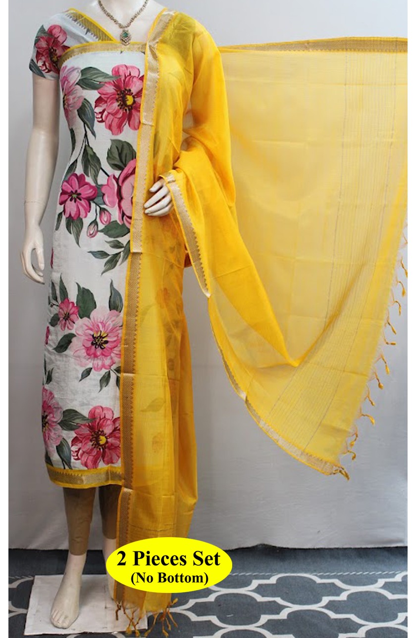 Mangalagiri Dress Material 03022 Mangalagiri Dress Material 03022