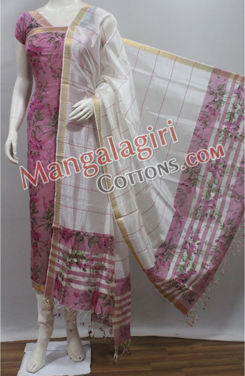Mangalagiri Dress Material 01039 Mangalagiri Dress Material 01039