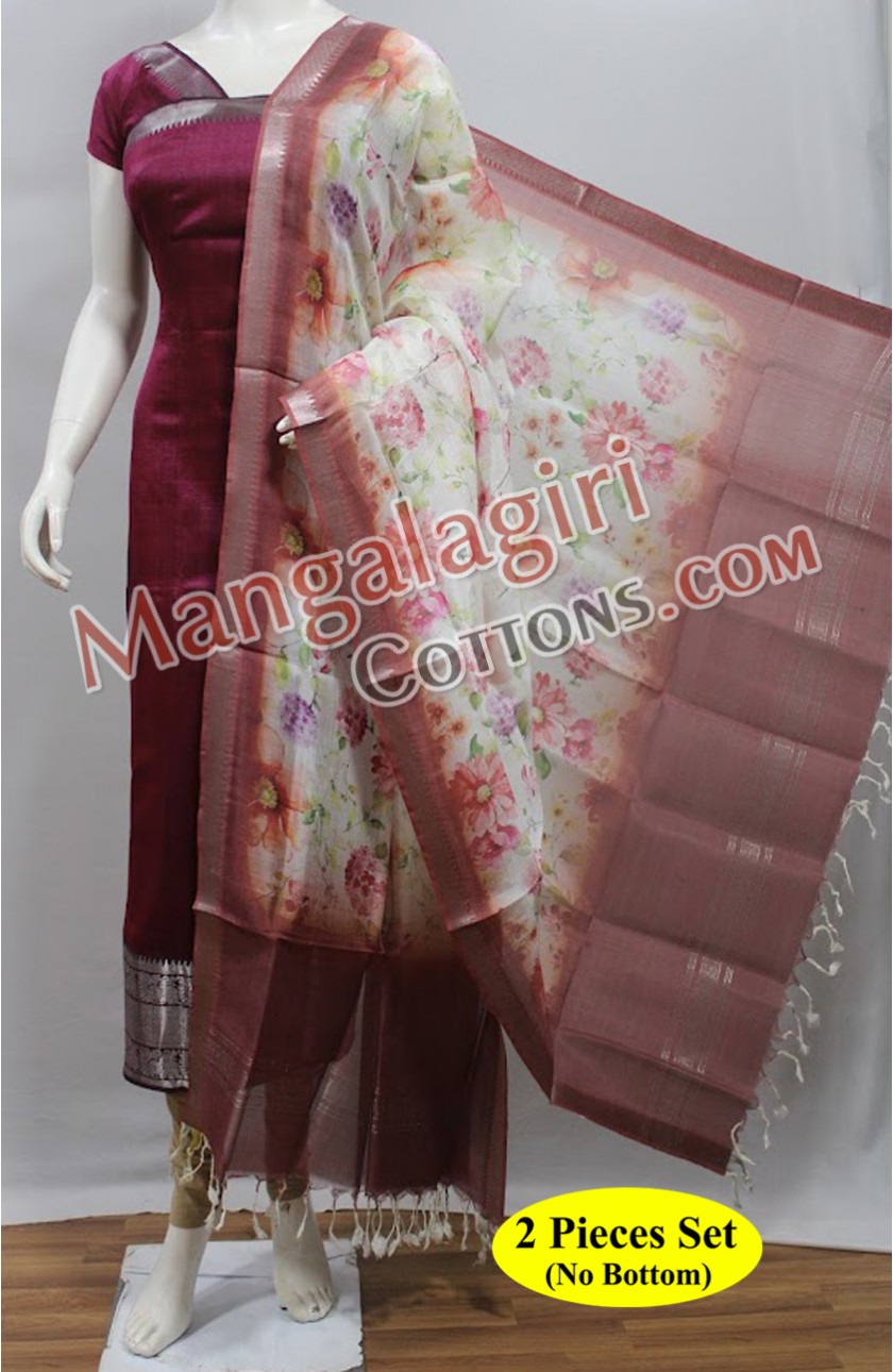 Mangalagiri Dress Material 01168 Mangalagiri Dress Material 01168