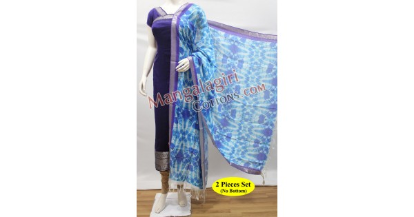 Mangalagiri Dress Material 01195 | Mangalagiri Cottons