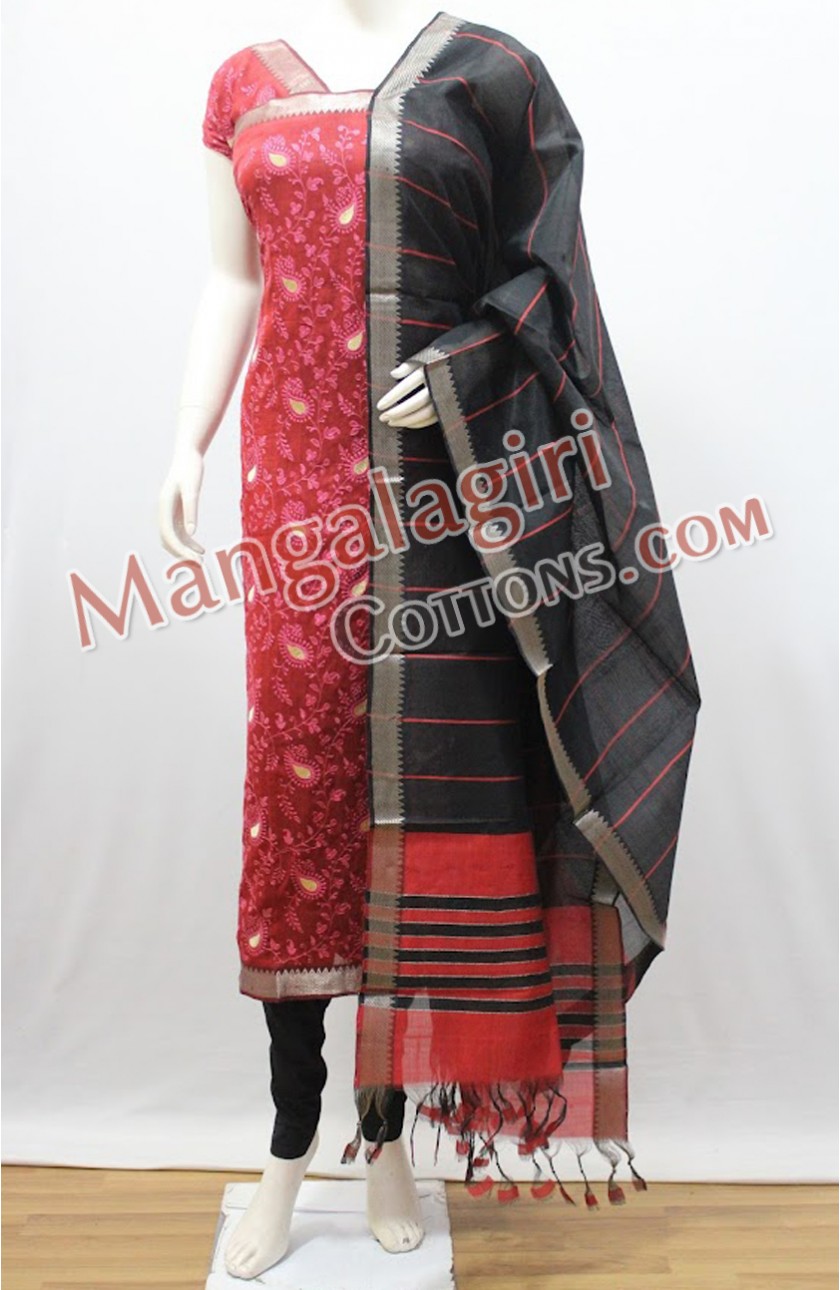 Mangalagiri Dress Material 01208 Mangalagiri Dress Material 01208