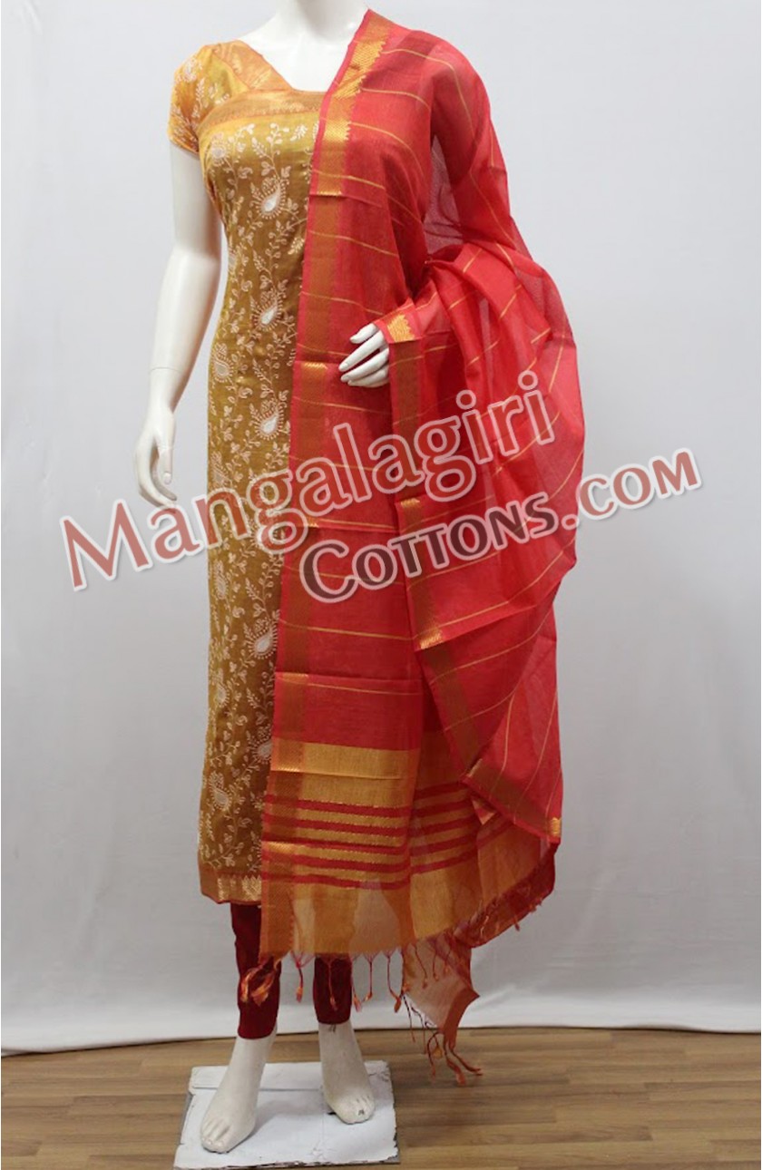 Mangalagiri Dress Material 01222 Mangalagiri Dress Material 01222