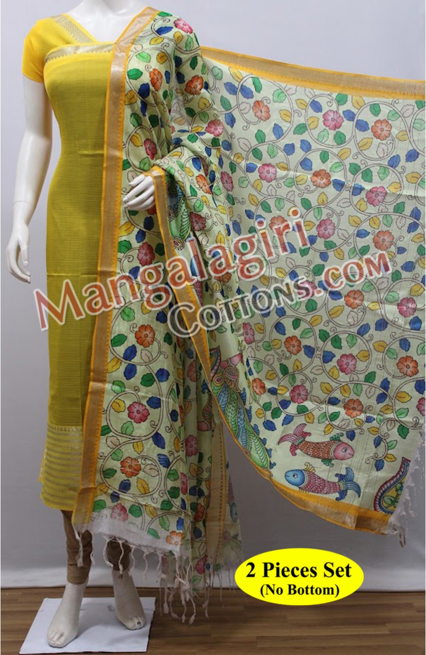 Mangalagiri Dress Material 01375 Mangalagiri Dress Material 01375