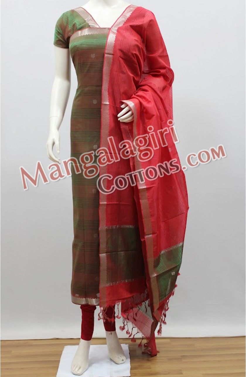 Mangalagiri Dress Material 01402 Mangalagiri Dress Material 01402