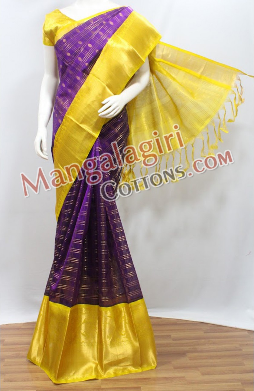 Mangalagiri Pattu Saree 00667 Mangalagiri Pattu Saree 00667