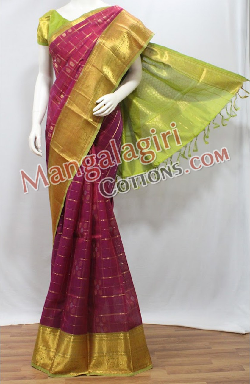 Mangalagiri Pattu Saree 00680 Mangalagiri Pattu Saree 00680