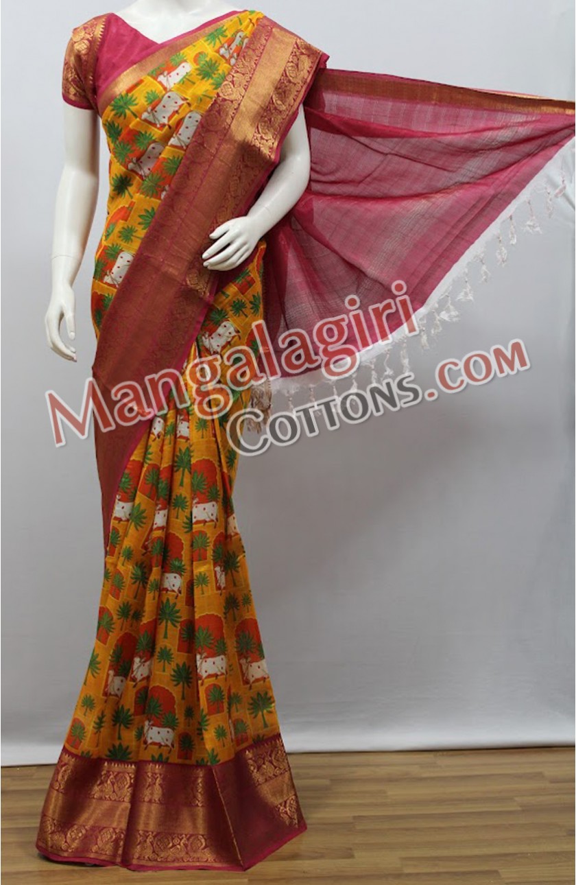 Mangalagiri Pattu Saree 00900 Mangalagiri Pattu Saree 00900