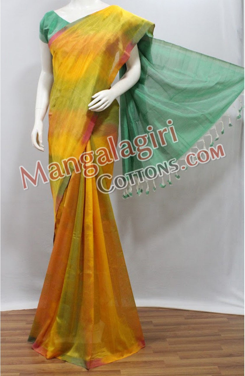 Mangalagiri Pattu Saree 00640 Mangalagiri Pattu Saree 00640