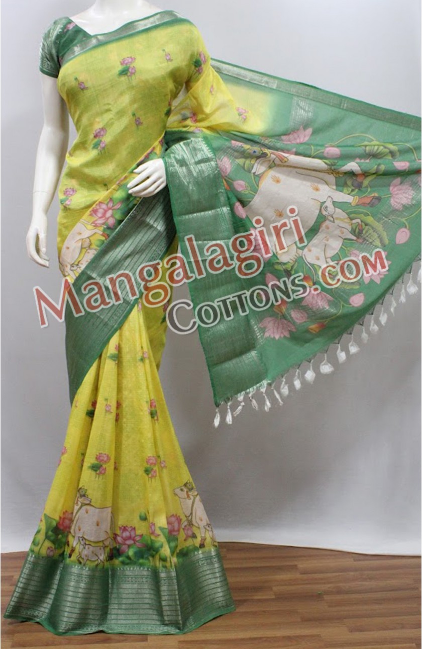 Mangalagiri Pattu Saree 00652 Mangalagiri Pattu Saree 00652