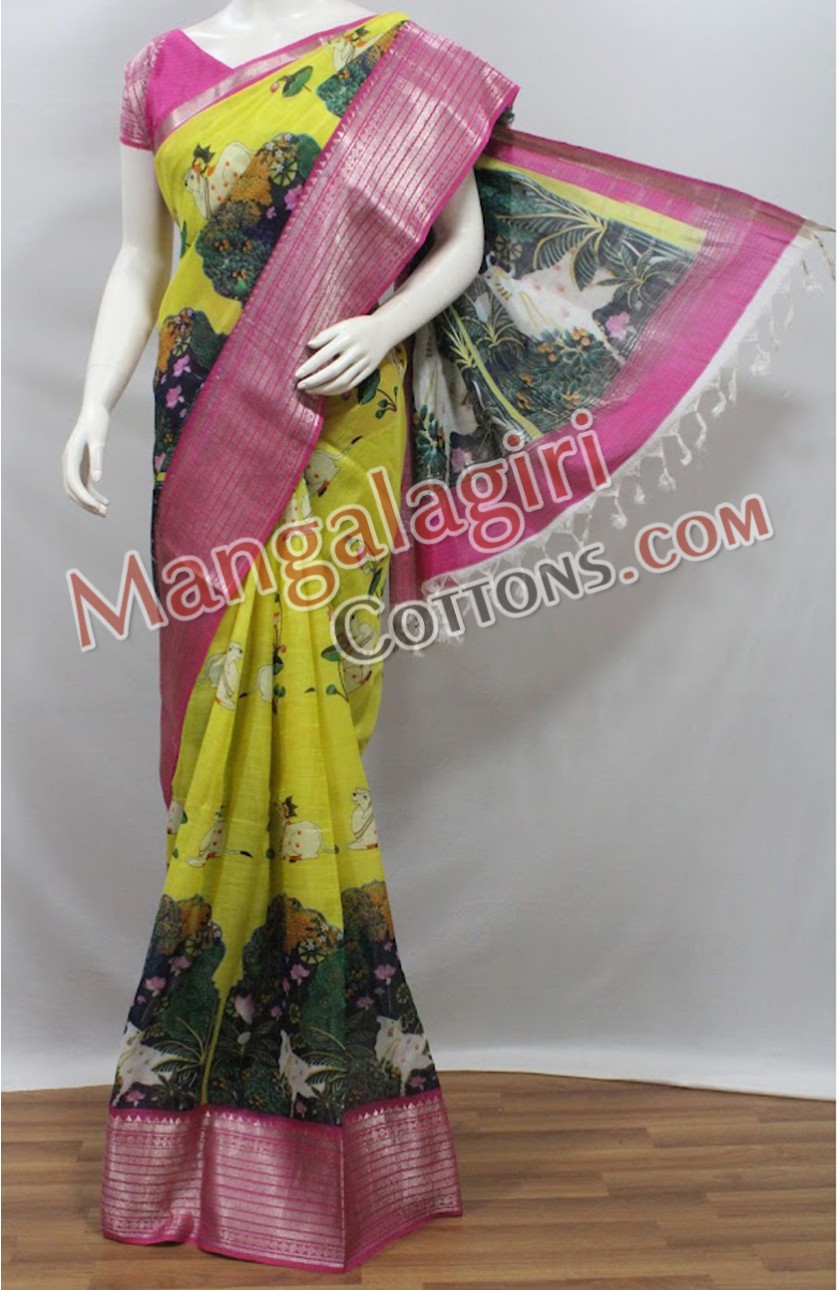 Mangalagiri Pattu Saree 00722 Mangalagiri Pattu Saree 00722