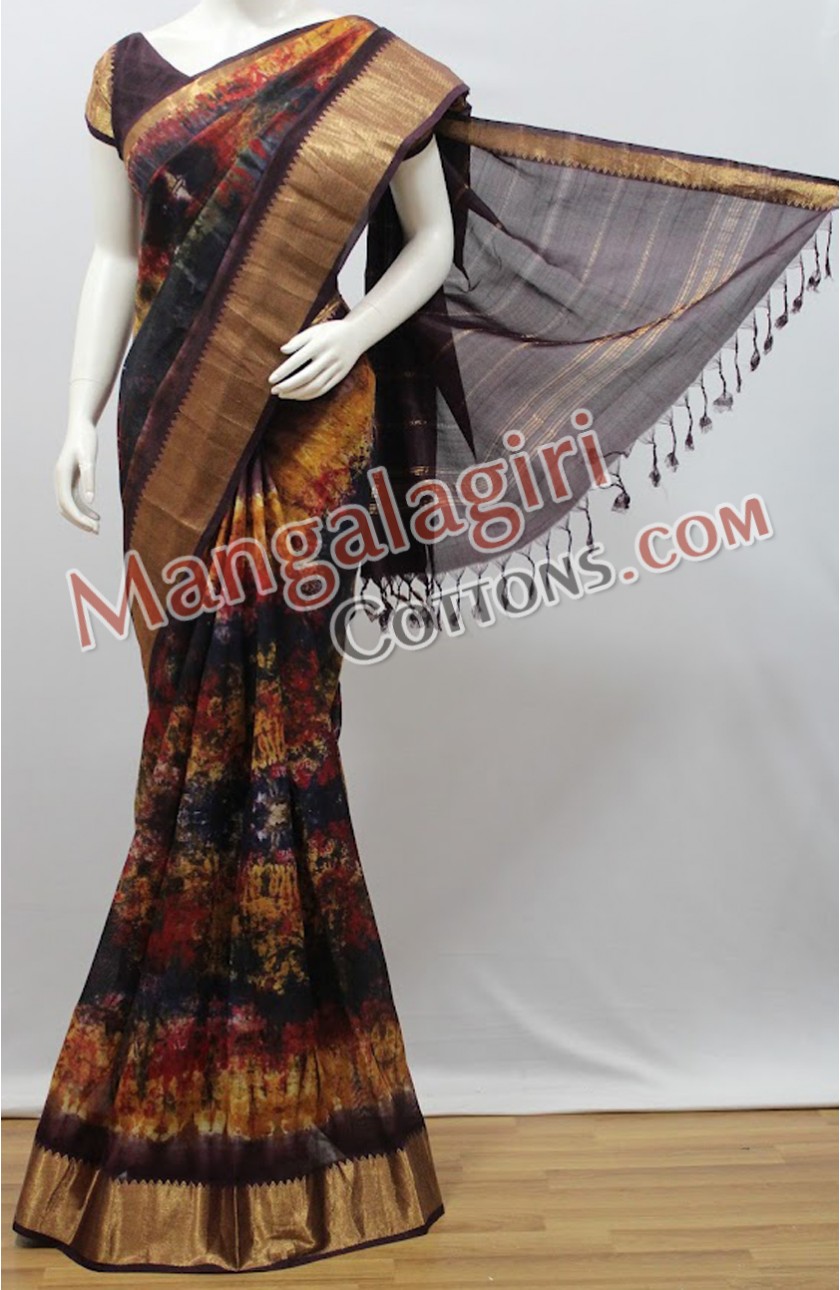Mangalagiri Pattu Saree 00785 Mangalagiri Pattu Saree 00785