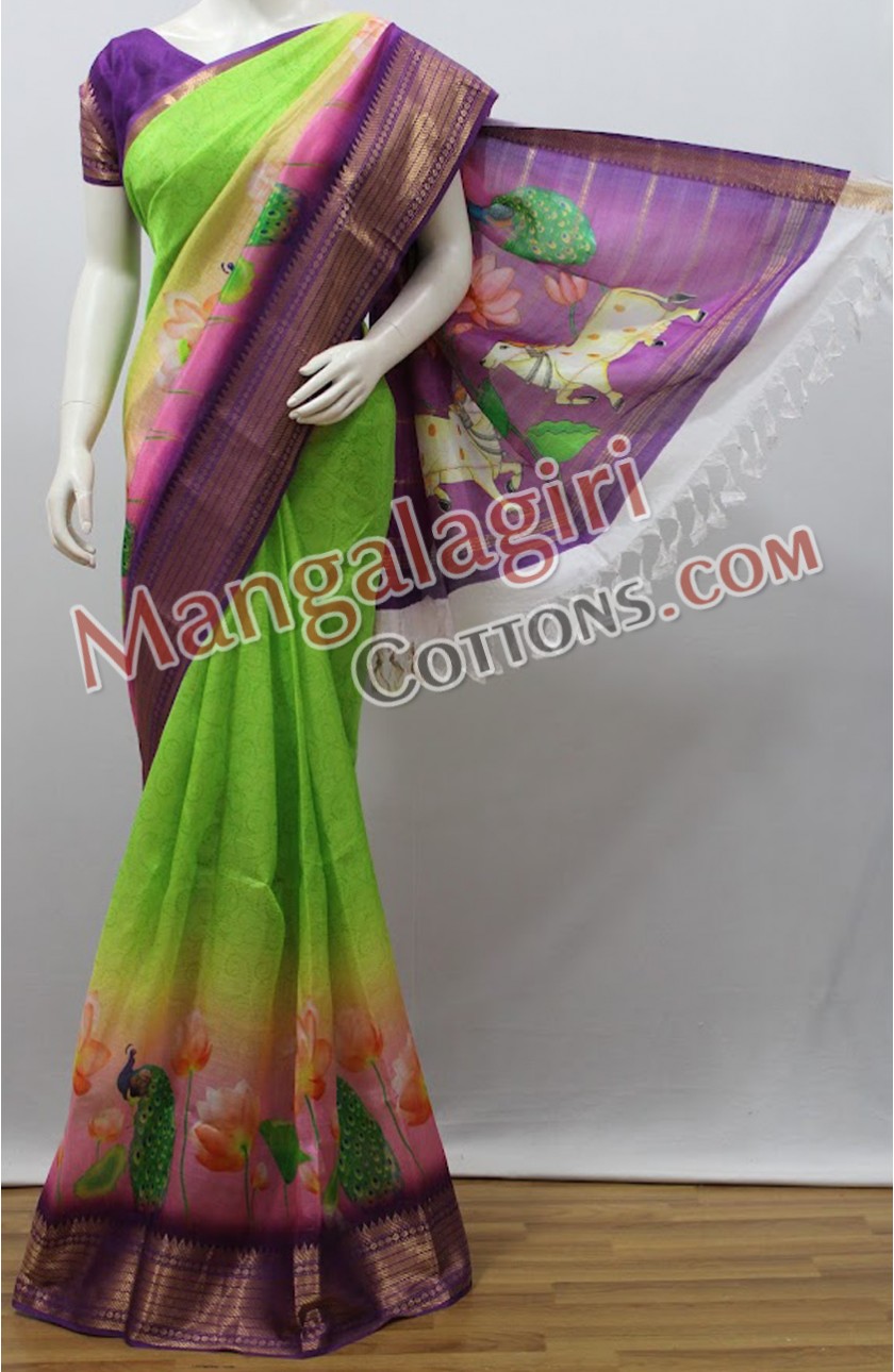 Mangalagiri Pattu Saree 00886