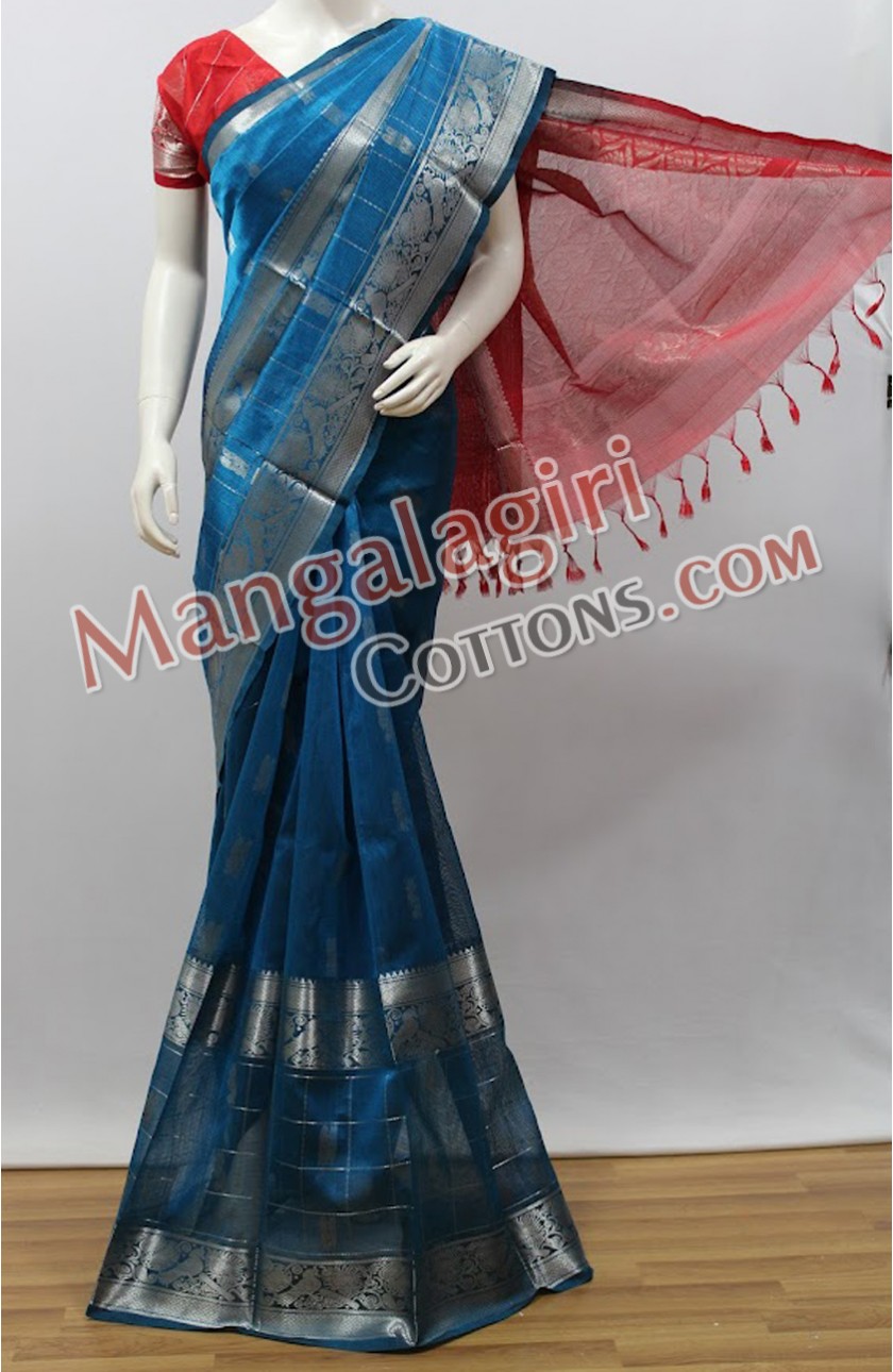 Mangalagiri Pattu Saree 00909 Mangalagiri Pattu Saree 00909